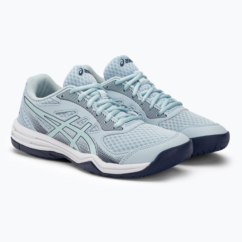 ASICS női röplabda cipő Upcourt 5 kék 1072A088-401 4