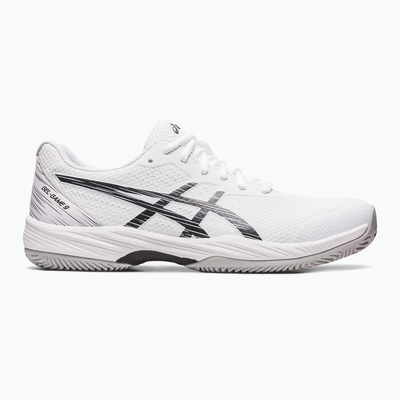 ASICS férfi tenisz cipő Gel-Game 9 Clay/OC fehér/fekete 8