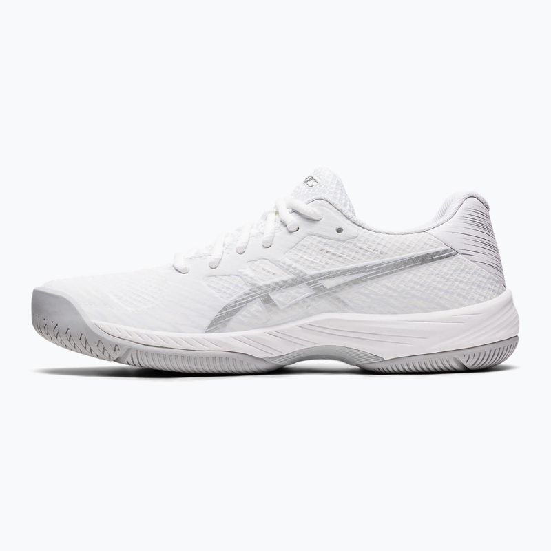 ASICS női teniszcipő Gel-Game 9 fehér/tiszta ezüst 9