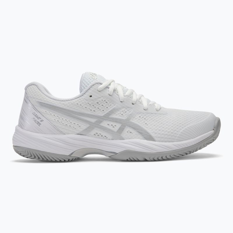 ASICS Gel-Game 9 női paddelcipő fehér/tiszta ezüst 2