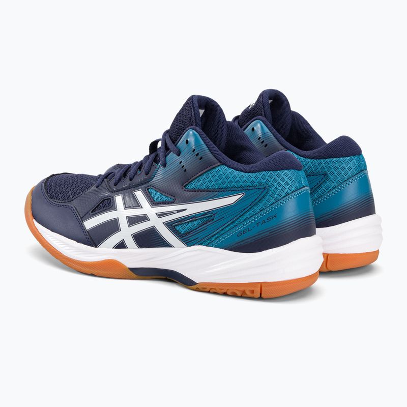 ASICS férfi röplabdacipő Gel-Task MT 3 kék és tengerészkék 1071A078-401 3