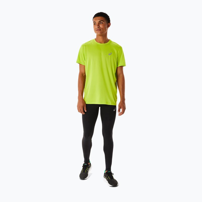 Férfi futópóló ASICS Core Top lime zest 2