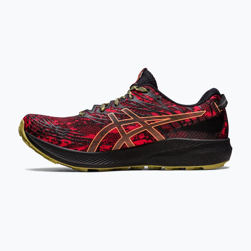 ASICS Fuji Lite 3 elektromos piros/fekete férfi futócipő 8
