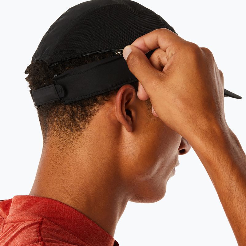 ASICS Visor Cap teljesítmény fekete 8