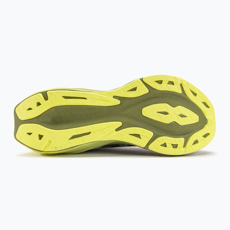 ASICS Novablast 3 fekete/száraz levélzöld férfi futócipő 5