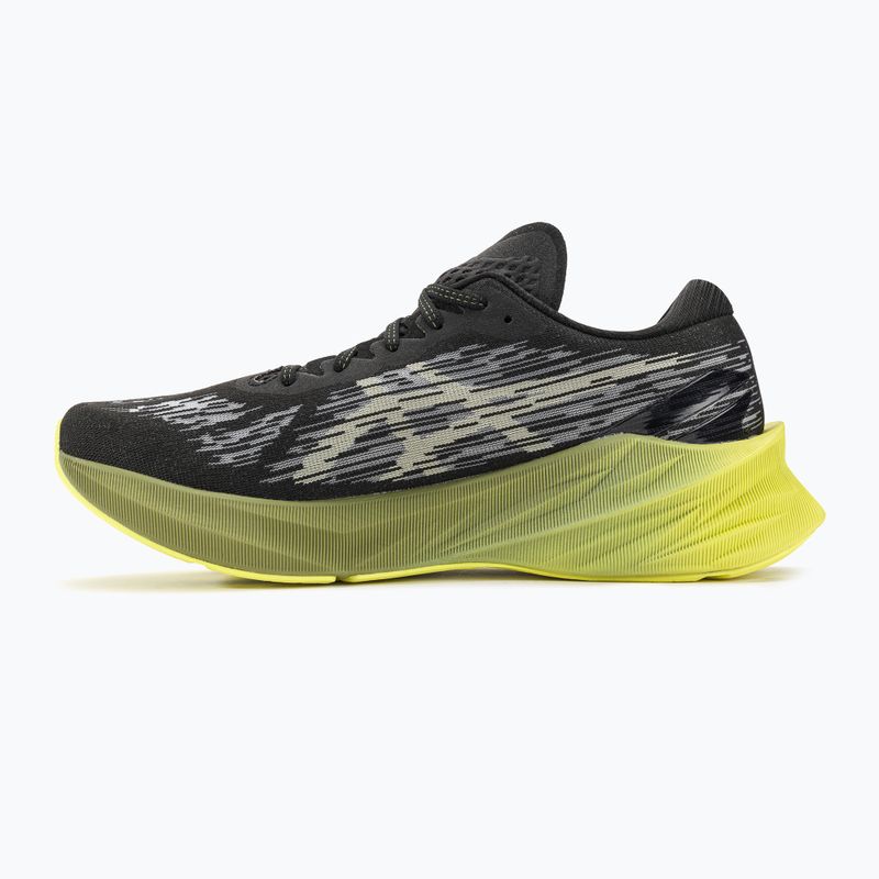 ASICS Novablast 3 fekete/száraz levélzöld férfi futócipő 10