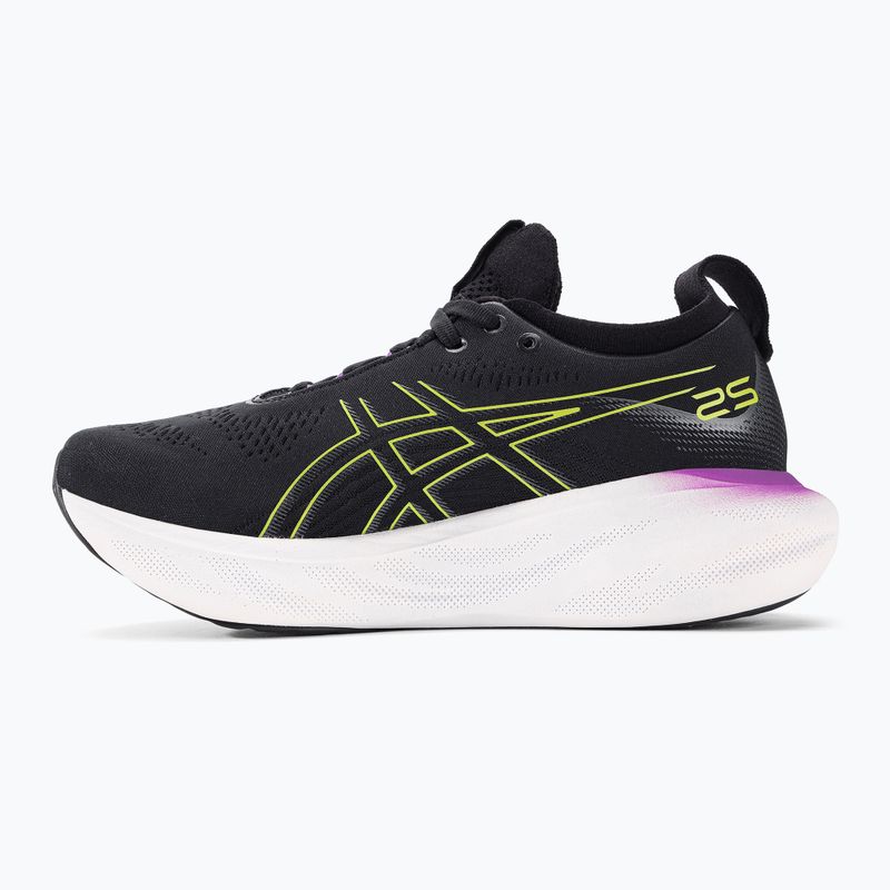 ASICS Gel-Nimbus 25 női futócipő fekete/világítósárga 10