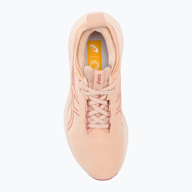 ASICS Gel-Nimbus 25 női futócipő halvány sárgabarack/világos gránátvörös 6