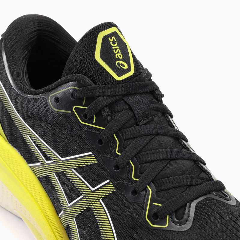 ASICS Gel-Kayano 30 férfi futócipő fekete/világítósárga 8