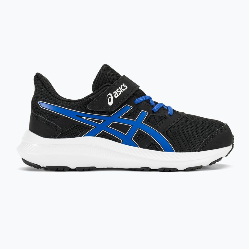 gyermek futócipő ASICS Jolt 4 PS black/illusion blue 2