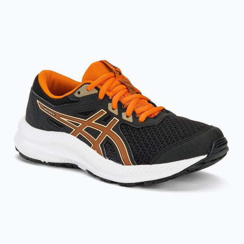 gyermek futócipő ASICS Contend 8 GS black/bright orange