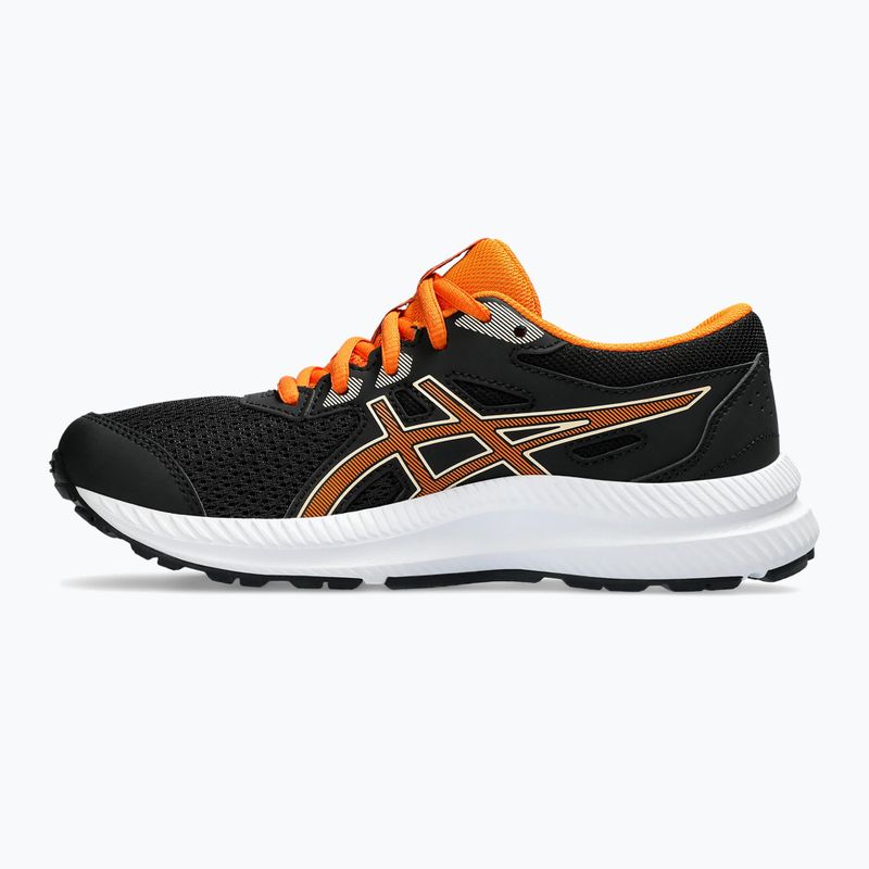 gyermek futócipő ASICS Contend 8 GS black/bright orange 3