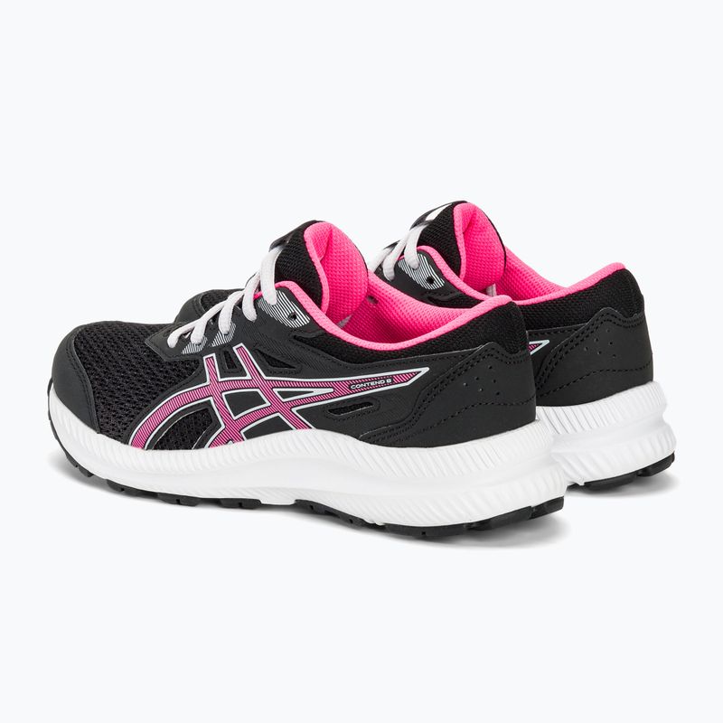 gyermek futócipő ASICS Contend 8 GS black/hot pink 4