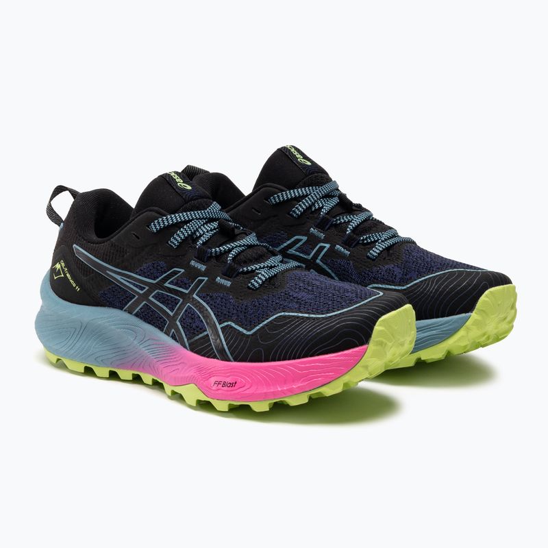 ASICS Gel-Trabuco 11 női futócipő fekete/szürke kék 4