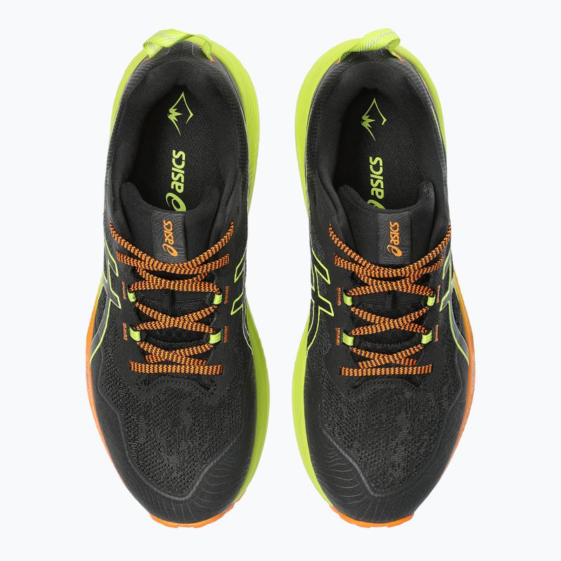 ASICS Gel-Trabuco 11 férfi futócipő fekete/neon lime 13