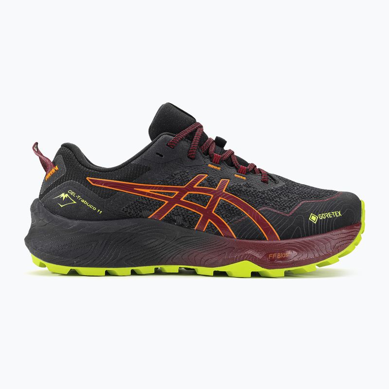 ASICS Gel-Trabuco 11 GTX férfi futócipő fekete/antik piros 2