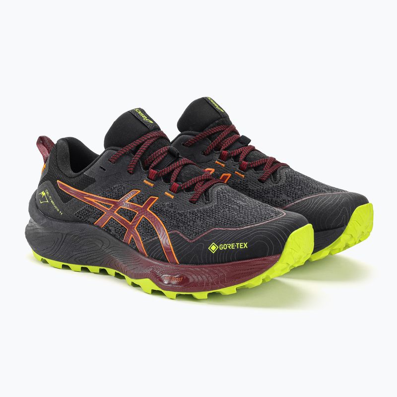 ASICS Gel-Trabuco 11 GTX férfi futócipő fekete/antik piros 4
