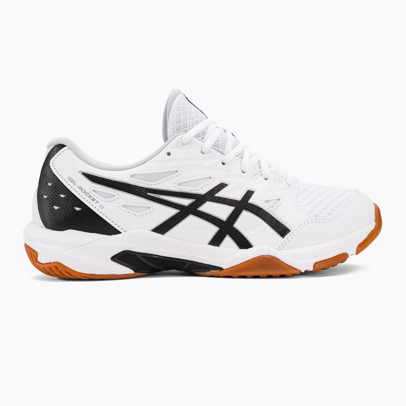 Férfi röplabdacipő ASICS Gel-Rocket 11 black/pure silver 2