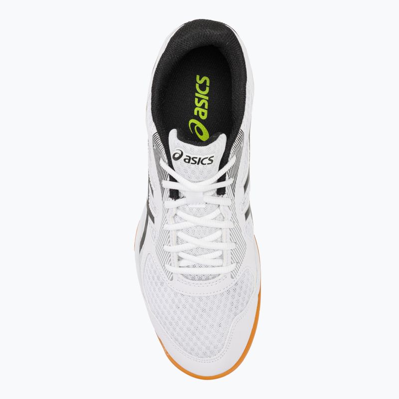ASICS férfi squash cipő Upcourt 5 fehér / biztonsági sárga 7