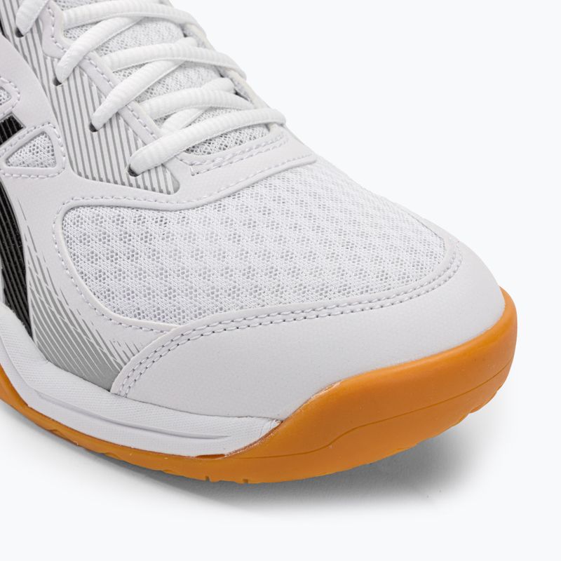 ASICS férfi squash cipő Upcourt 5 fehér / biztonsági sárga 9