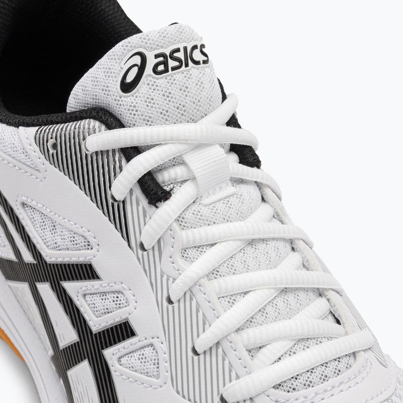 ASICS férfi squash cipő Upcourt 5 fehér / biztonsági sárga 10