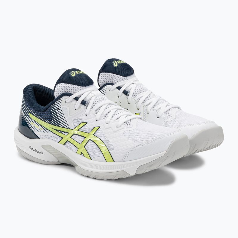 ASICS Beyond FF röplabda cipő fehér / sárga izzó 5