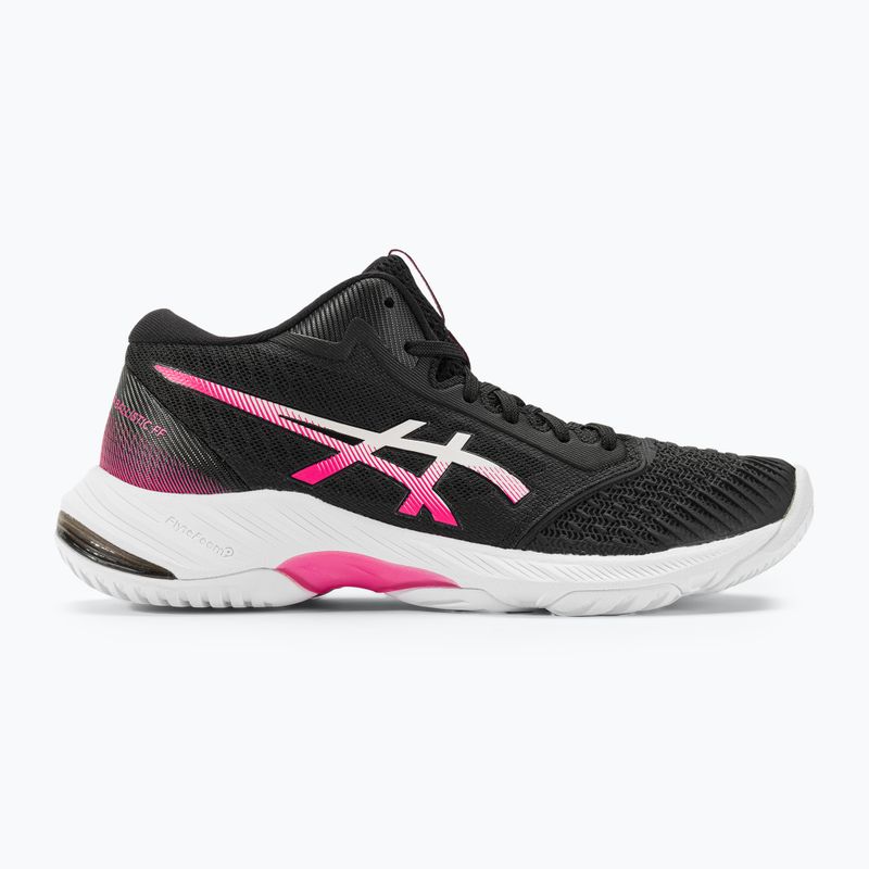 ASICS női röplabdacipő Netburner Ballistic FF MT 3 fekete / rózsaszínű 2