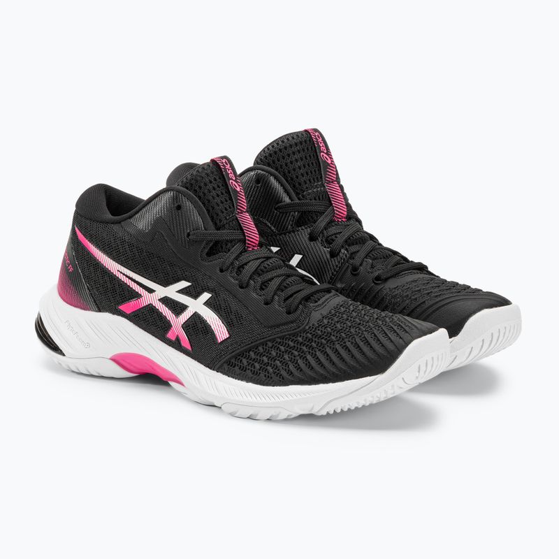 ASICS női röplabdacipő Netburner Ballistic FF MT 3 fekete / rózsaszínű 5