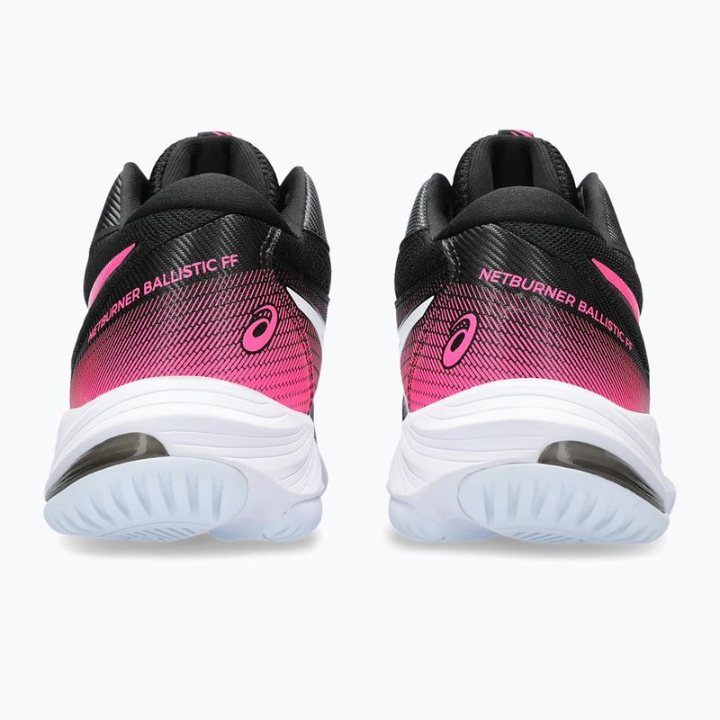 ASICS női röplabdacipő Netburner Ballistic FF MT 3 fekete / rózsaszínű 8