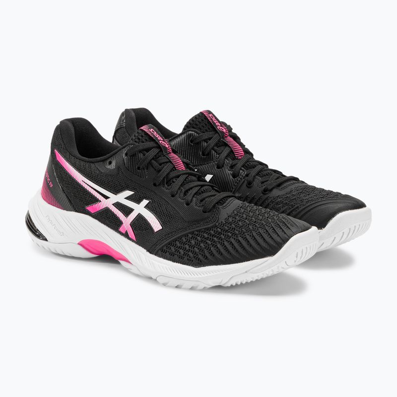 ASICS női röplabda cipő Netburner Ballistic FF 3 fekete / rózsaszín 5