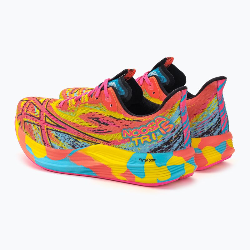 ASICS Noosa Tri 15 női futócipő akvárium/sárga színben 3