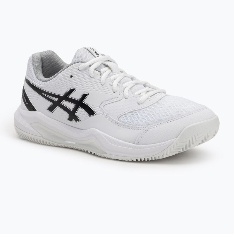 ASICS férfi teniszcipő Gel-Dedicate 8 Clay fehér/fekete