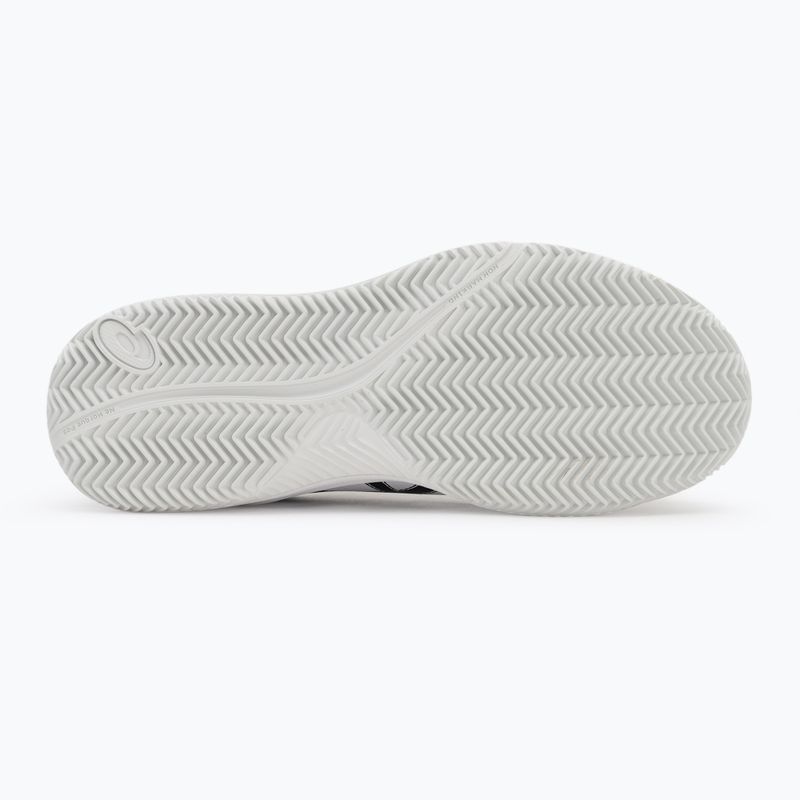 ASICS férfi teniszcipő Gel-Dedicate 8 Clay fehér/fekete 4