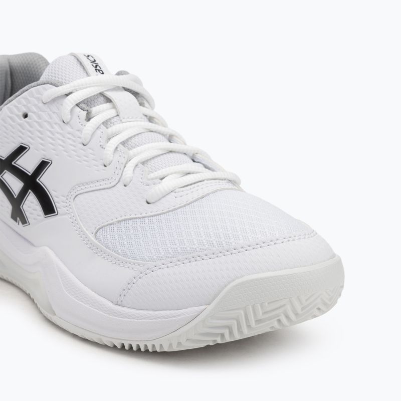 ASICS férfi teniszcipő Gel-Dedicate 8 Clay fehér/fekete 7