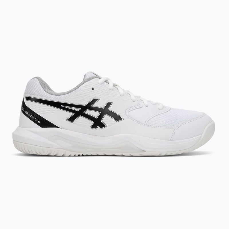 Férfi teniszcipő ASICS Gel-Dedicate 8 white/black 2