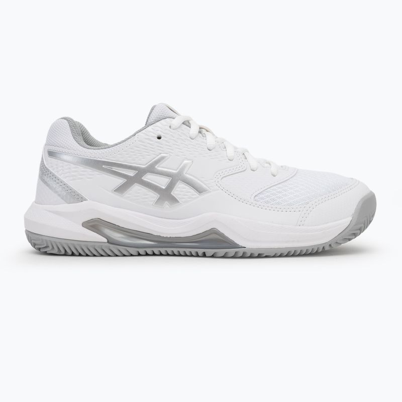 ASICS női teniszcipő Gel-Dedicate 8 Clay W fehér/tiszta ezüst 2