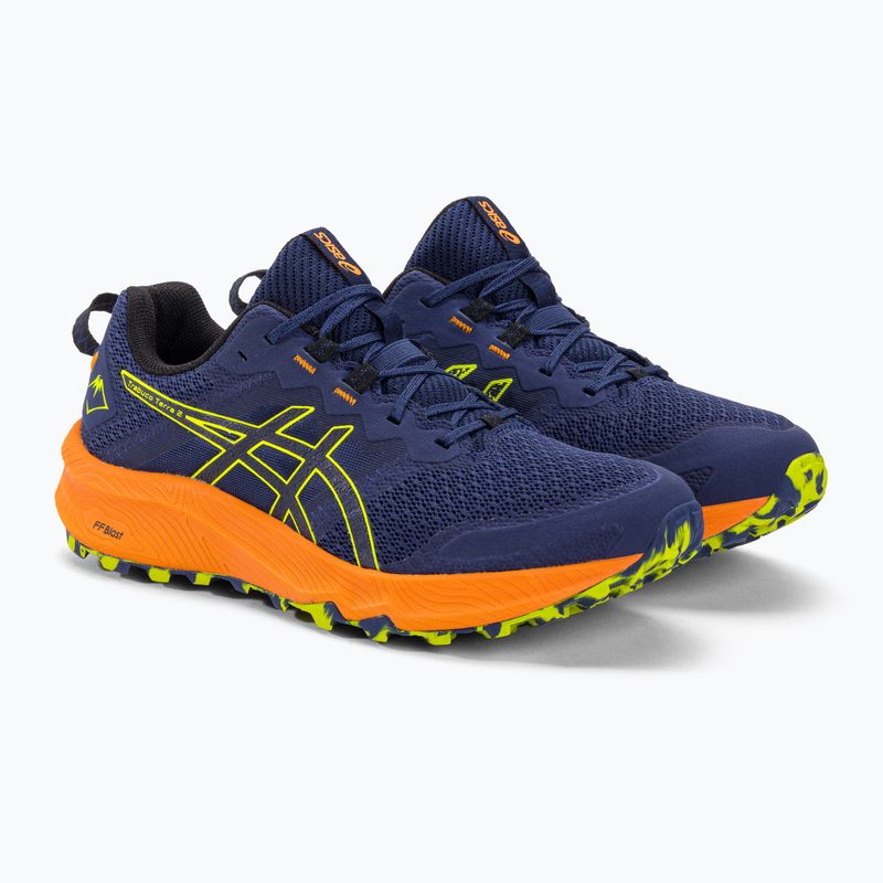 ASICS Trabuco Terra 2 deep ocean/neon lime férfi futócipő 5