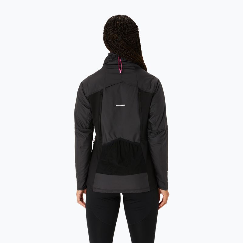 Női ASICS Winter Run Jacket teljesítmény fekete 3