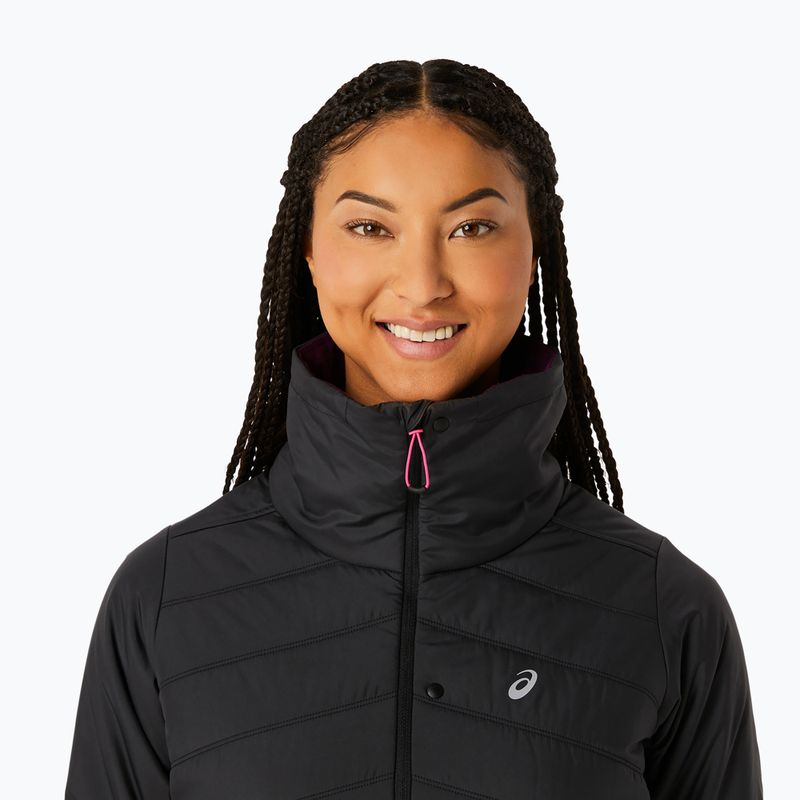 Női ASICS Winter Run Jacket teljesítmény fekete 4