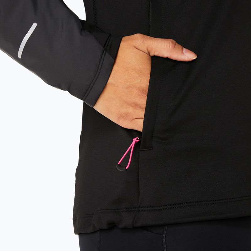 Női ASICS Winter Run Jacket teljesítmény fekete 7