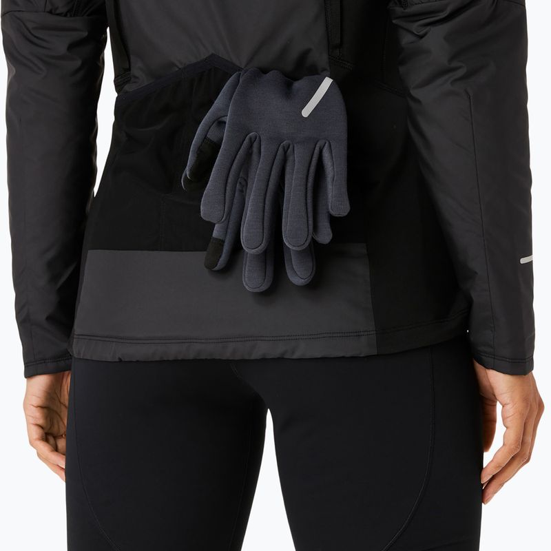 Női ASICS Winter Run Jacket teljesítmény fekete 9