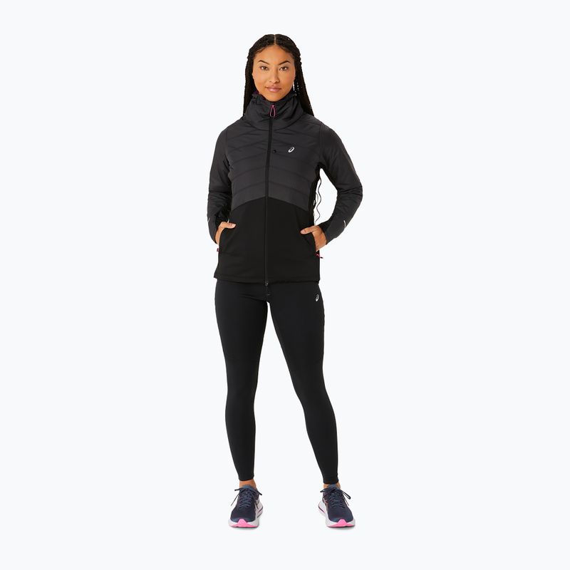 Női ASICS Winter Run Jacket teljesítmény fekete 12