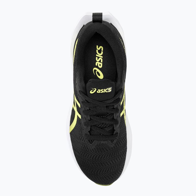 Gyerek futócipő ASICS Novablast 2 GS black/glow yellow 5