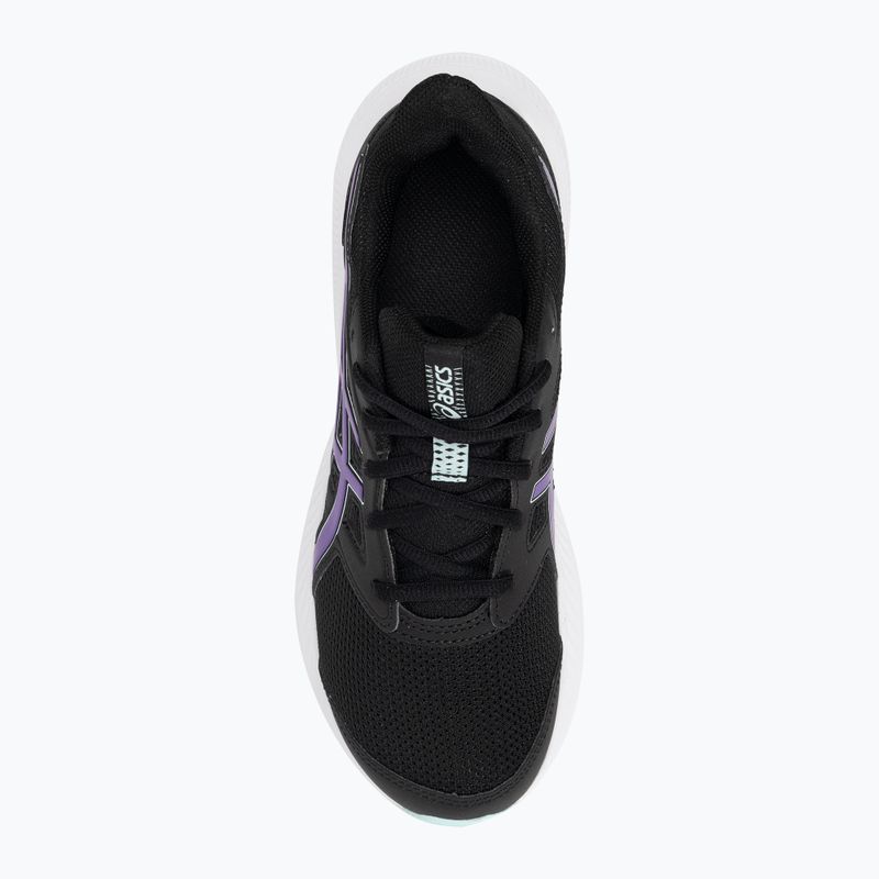 gyermek futócipő ASICS Jolt 4 GS black/cyber grape 7