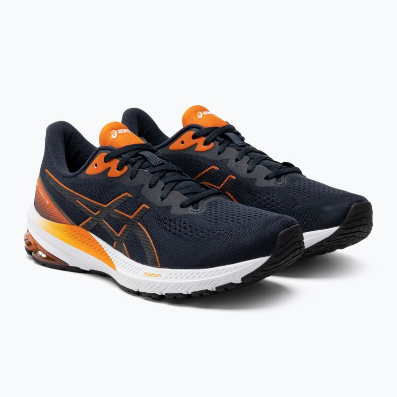 ASICS férfi futócipő Gt-1000 12 francia kék/világos narancssárga 5