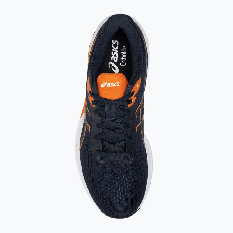 ASICS férfi futócipő Gt-1000 12 francia kék/világos narancssárga 7