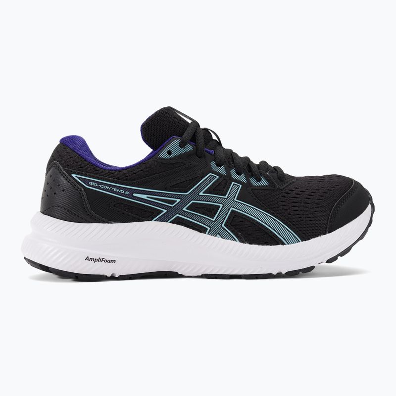 Női futócipő ASICS Gel-Contend 8 black/aquarium 2