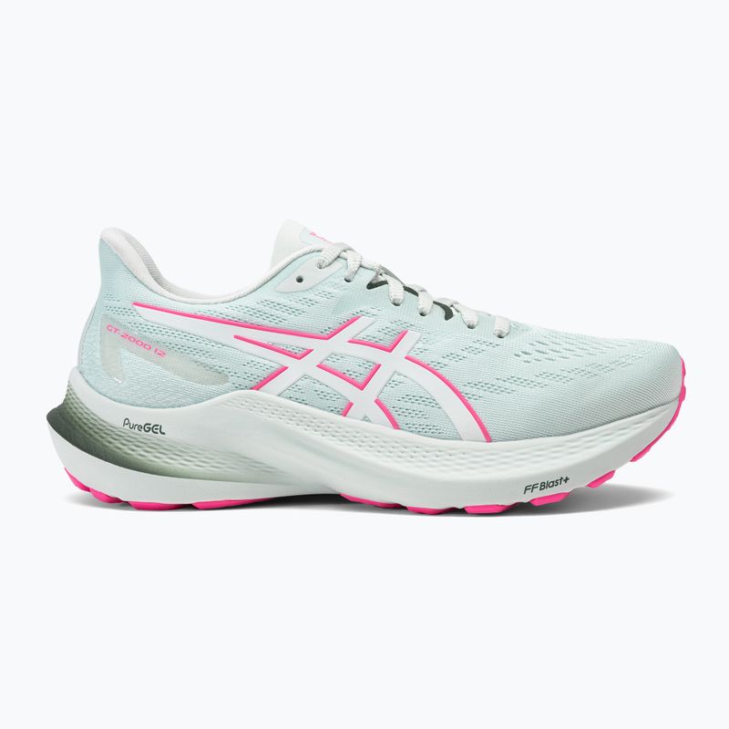 ASICS GT-2000 12 női futócipő tiszta aqua/fehér 2