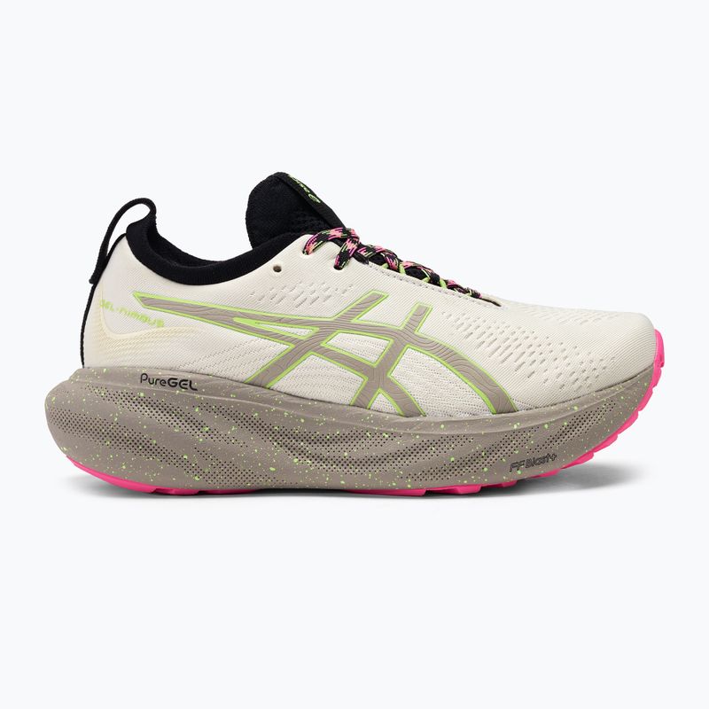 ASICS Gel-Nimbus 25 TR természetfürdő/lime zöld női futócipő 2