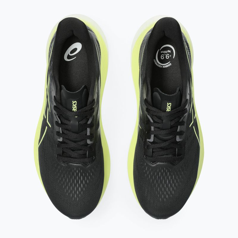 ASICS GT-2000 12 fekete/világossárga férfi futócipő 9